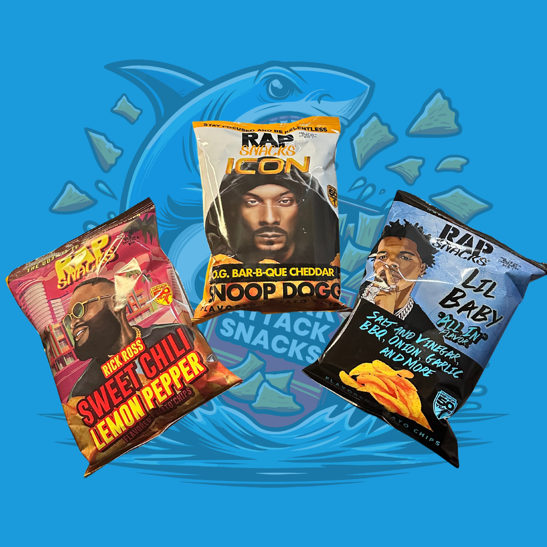 Rap Snacks – Shark Attack Snacks